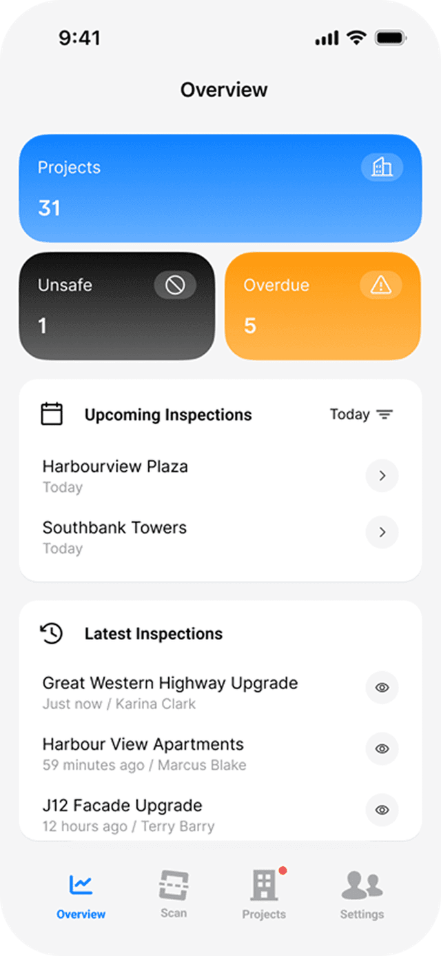 The Scafflinq app